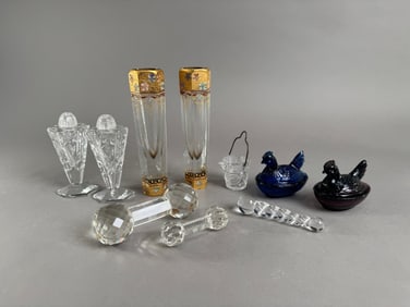 Collection of Decorative Glassware