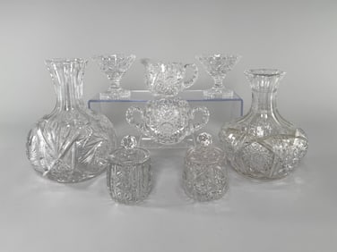 American Brilliant Cut Glass