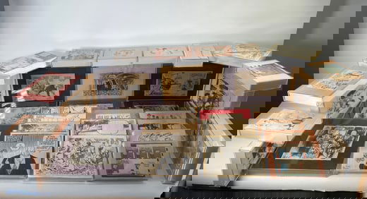 Collection of Newspaper Cartoons, Various Sizes