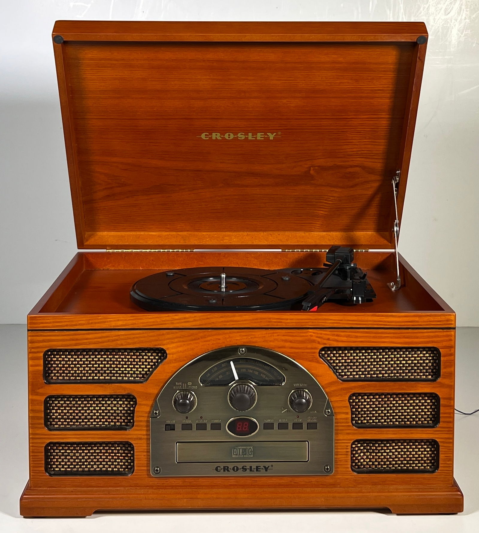 Crosley CR66 Radio, CD Player, and Turntable (1 of 7)
