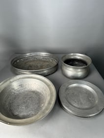 18th-19th Century Pewterware Collection
