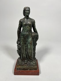 Lucien Gibert Signed Bronze Sculpture