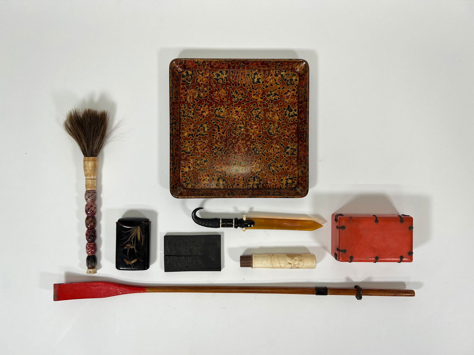 Asian Calligraphy & Decorative Arts Collection (8 Pieces) (1 of 19)