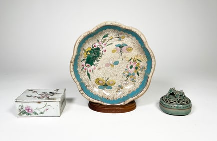 Three Asian Ceramic Objects