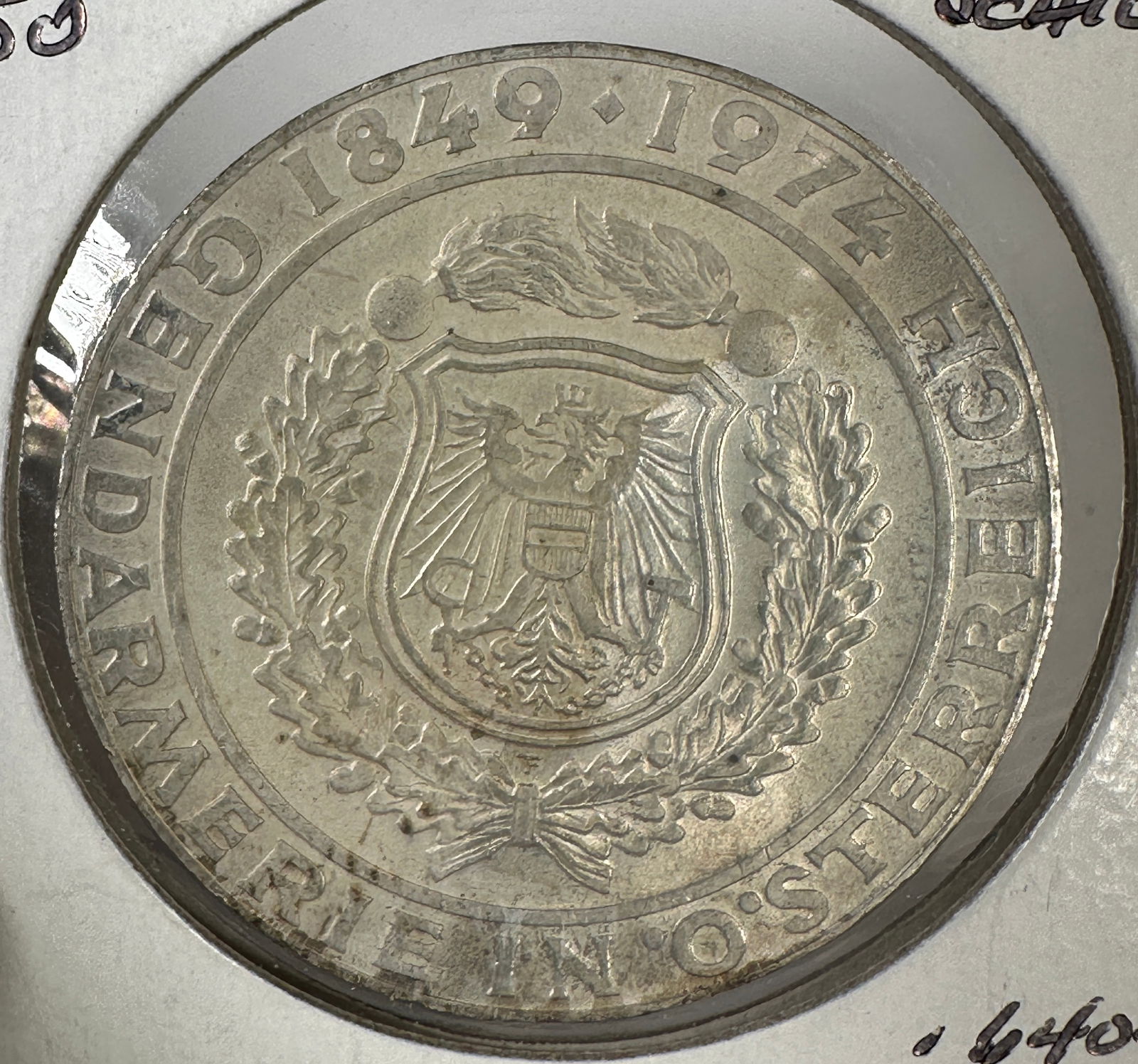 1974 Austria Post WWII 50 Schilling .640 Silver Coin (1 of 2)