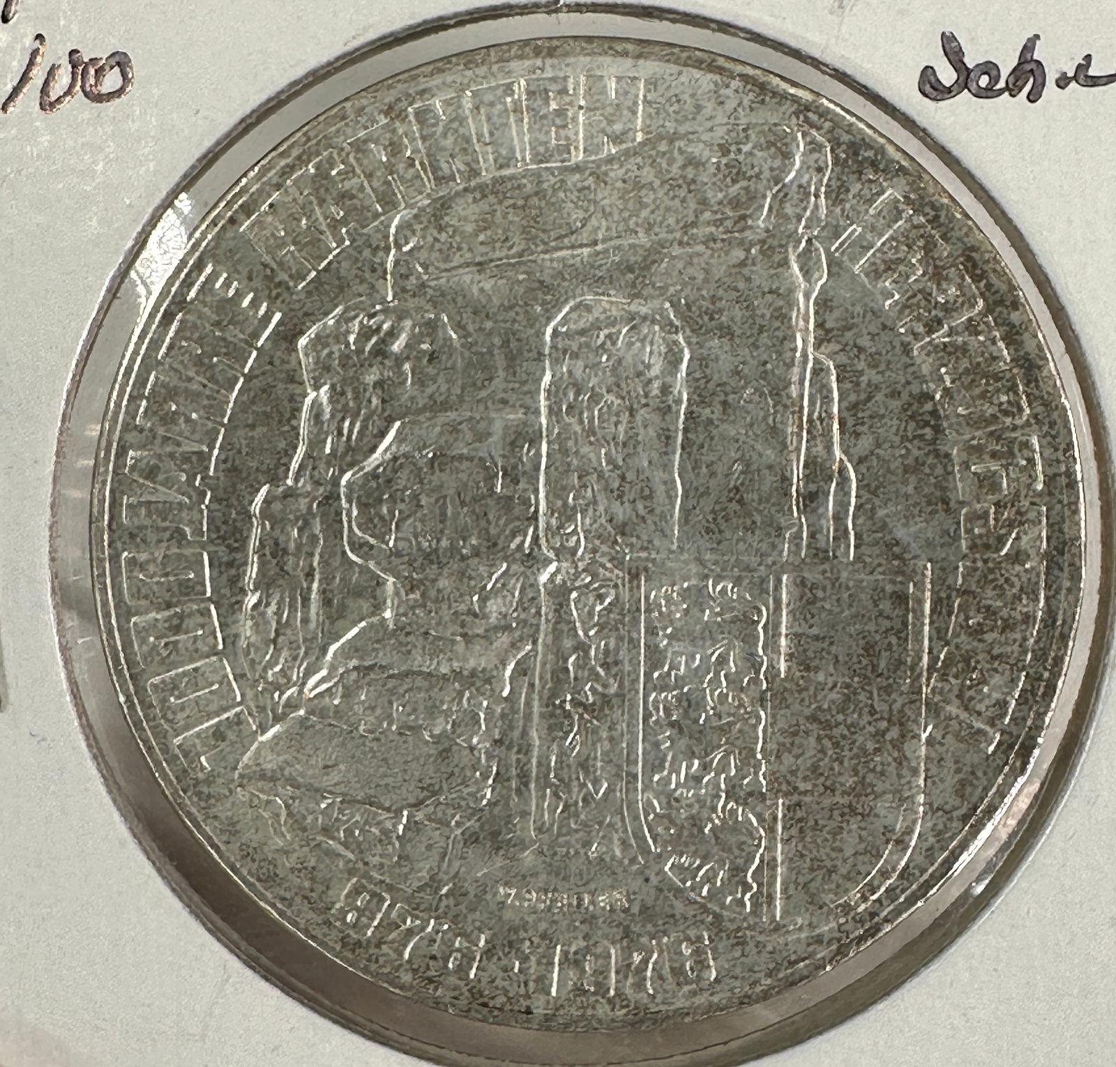 1976 Austria Post WWII 100 Schilling .640 Silver Coin (1 of 2)