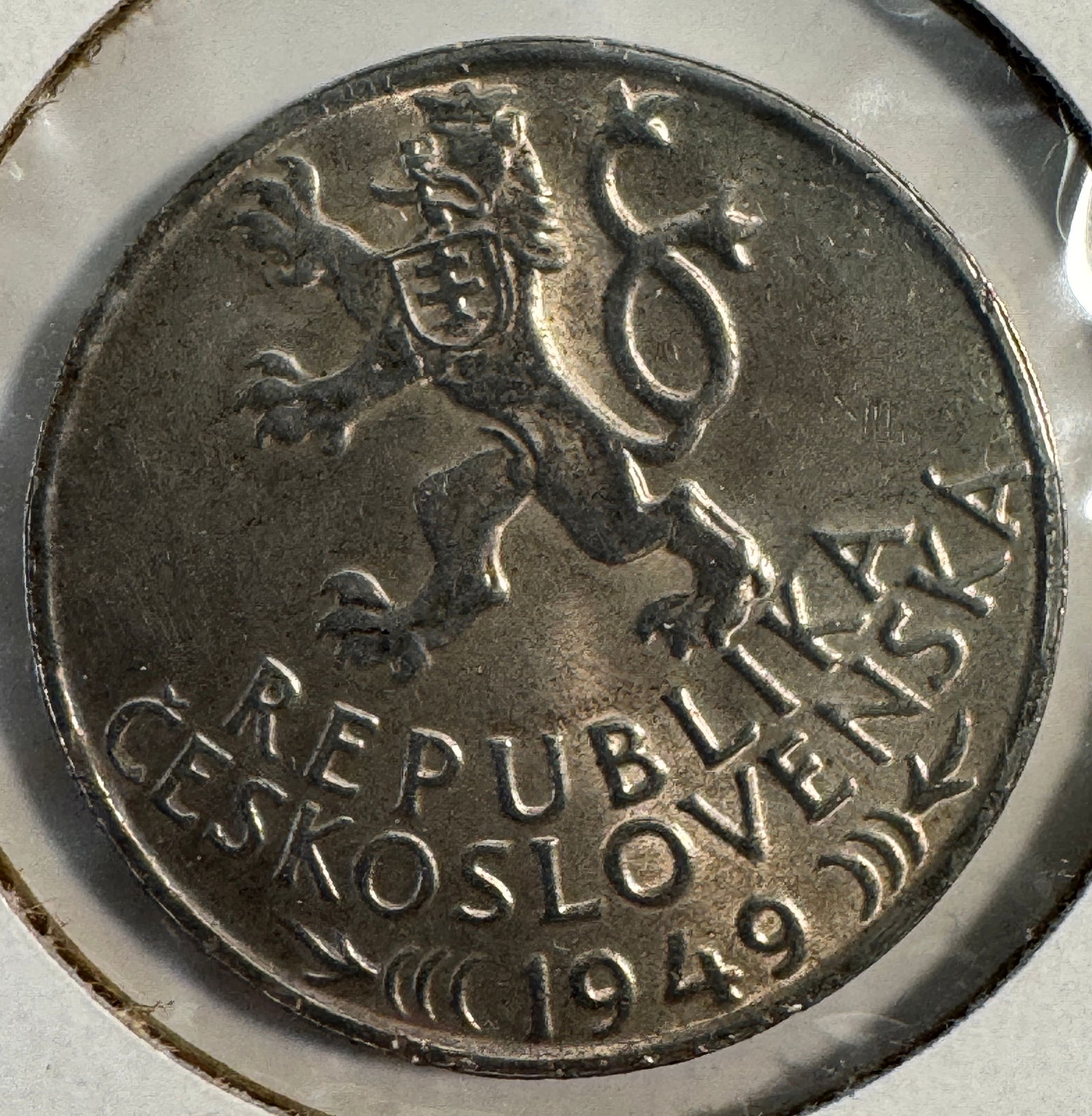 -* 1949 Czechoslovakia 700th Anniversary of Jihlava Mining Privileges 100 Korun .500 Silver Coin: Item(s) as titled. Ungraded; condition varies. See images.