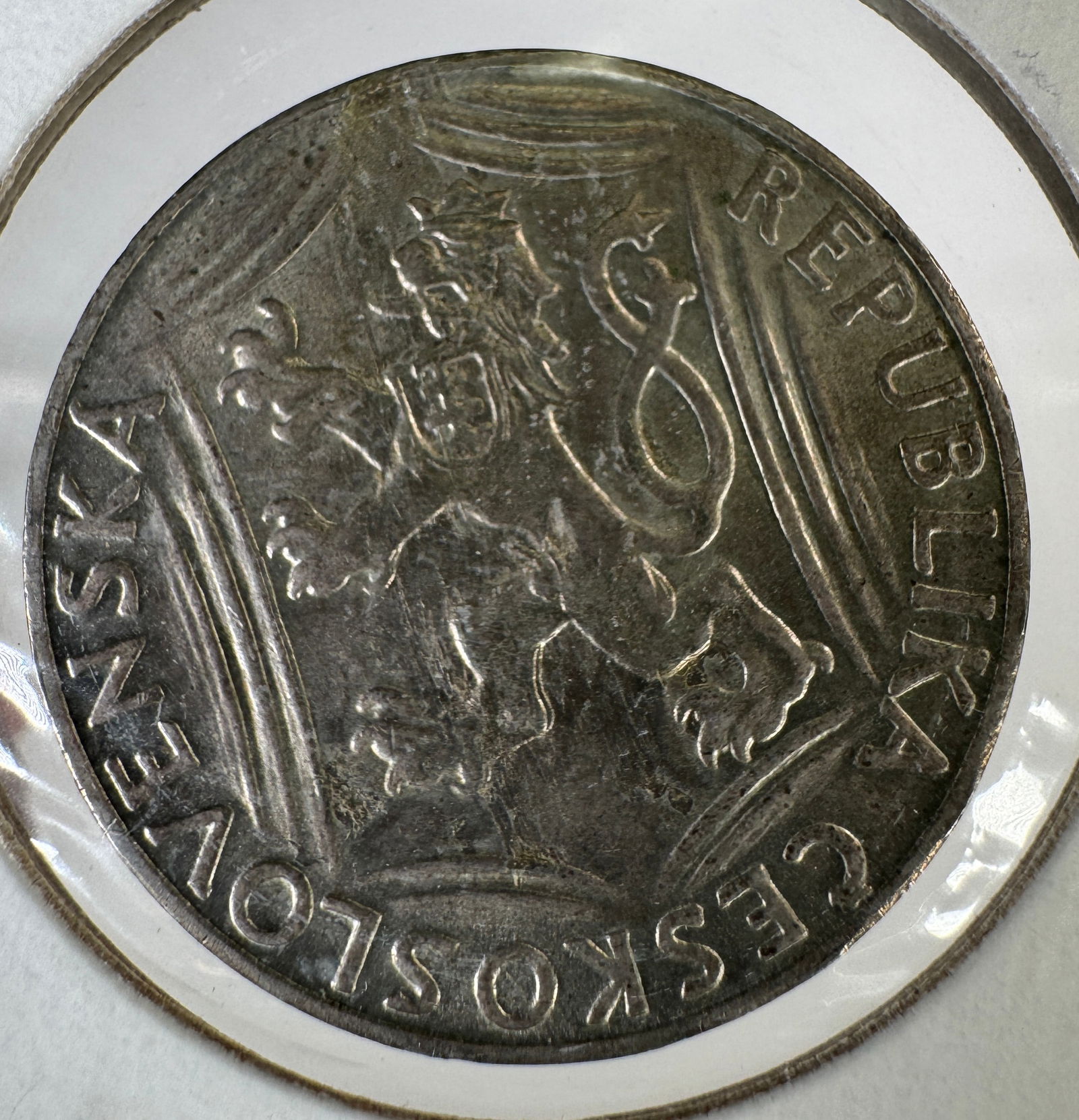 Czechoslovakia 100 Korun .500 Silver Coin, 1918-1948: Item(s) as titled. Ungraded; condition varies. See images.