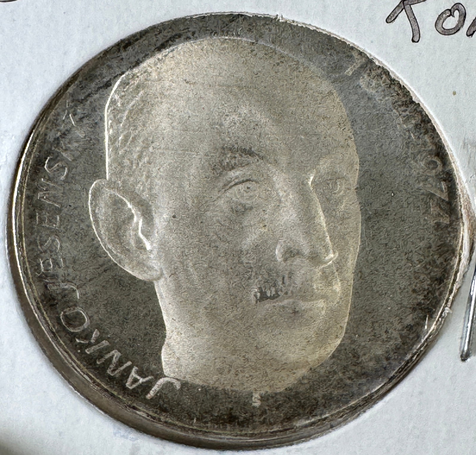 1974 Czechoslovakia 50 Korun .500 Silver Coin - Janko Jesensky: Item(s) as titled. Ungraded; condition varies. See images.