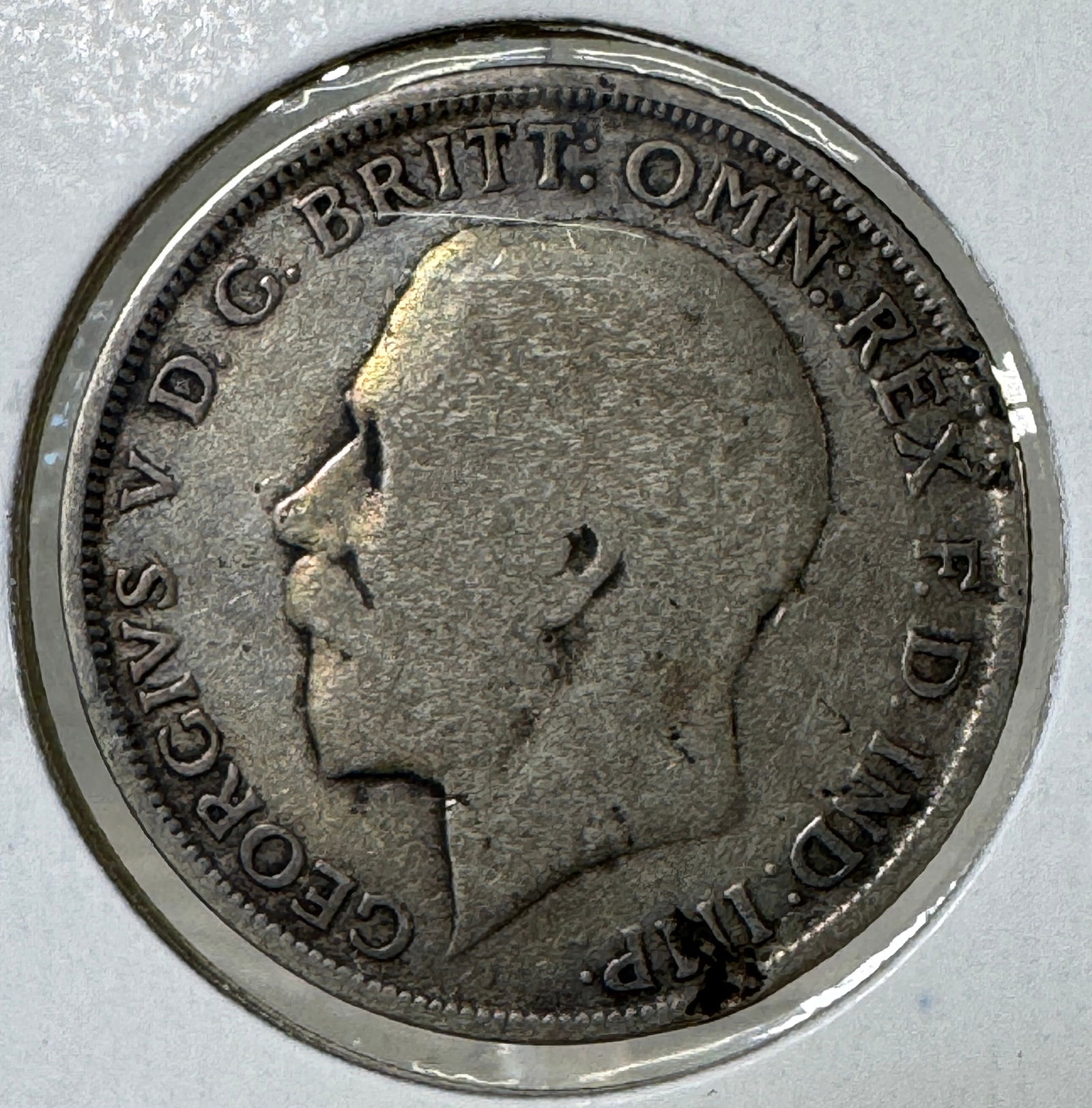 1920 Great Britain One Florin .500 Silver Coin (1 of 2)