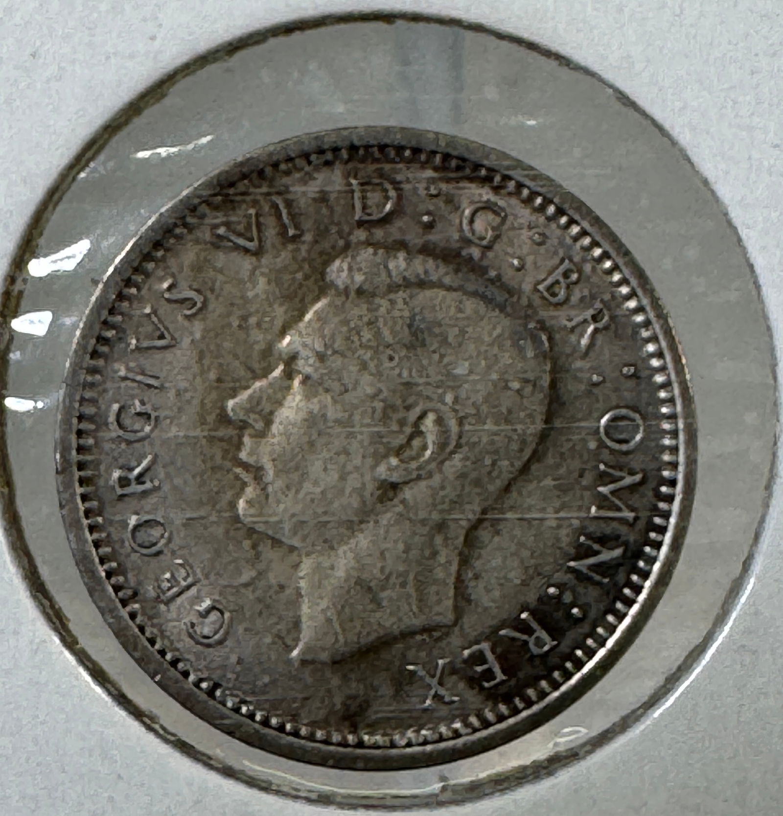 -*1941 Great Britain Three Pence .500 Silver Coin (1 of 2)