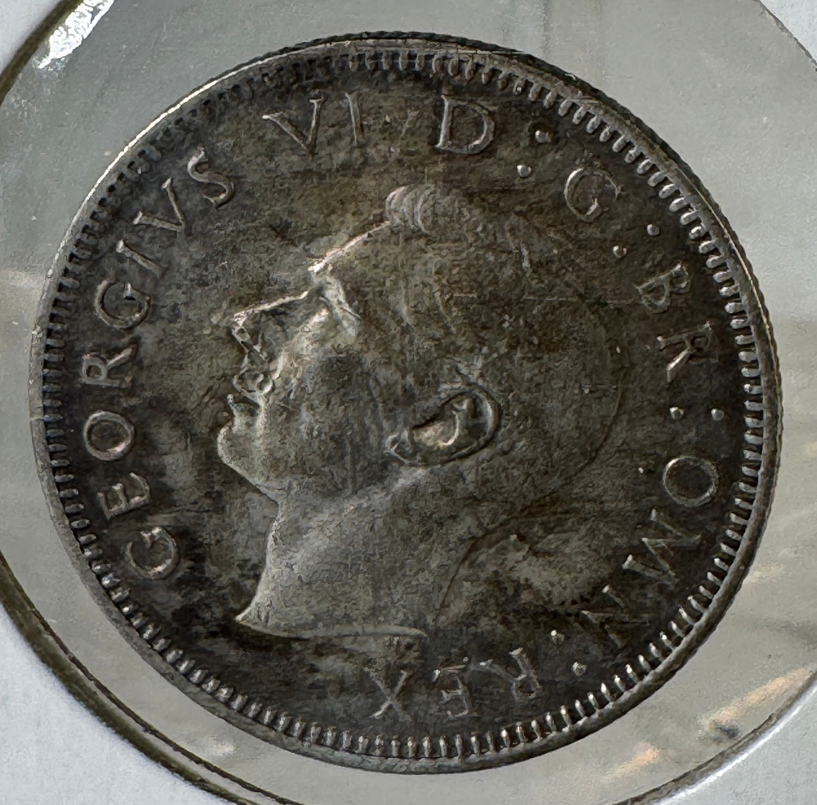 1943 Great Britain One Shilling .500 Silver Coin (1 of 2)