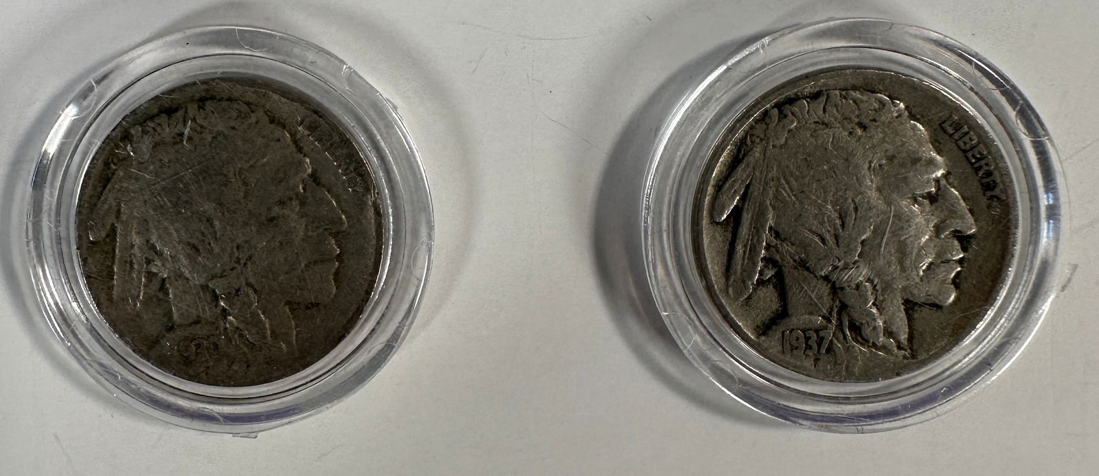 Two USA Buffalo Nickels (1 of 2)