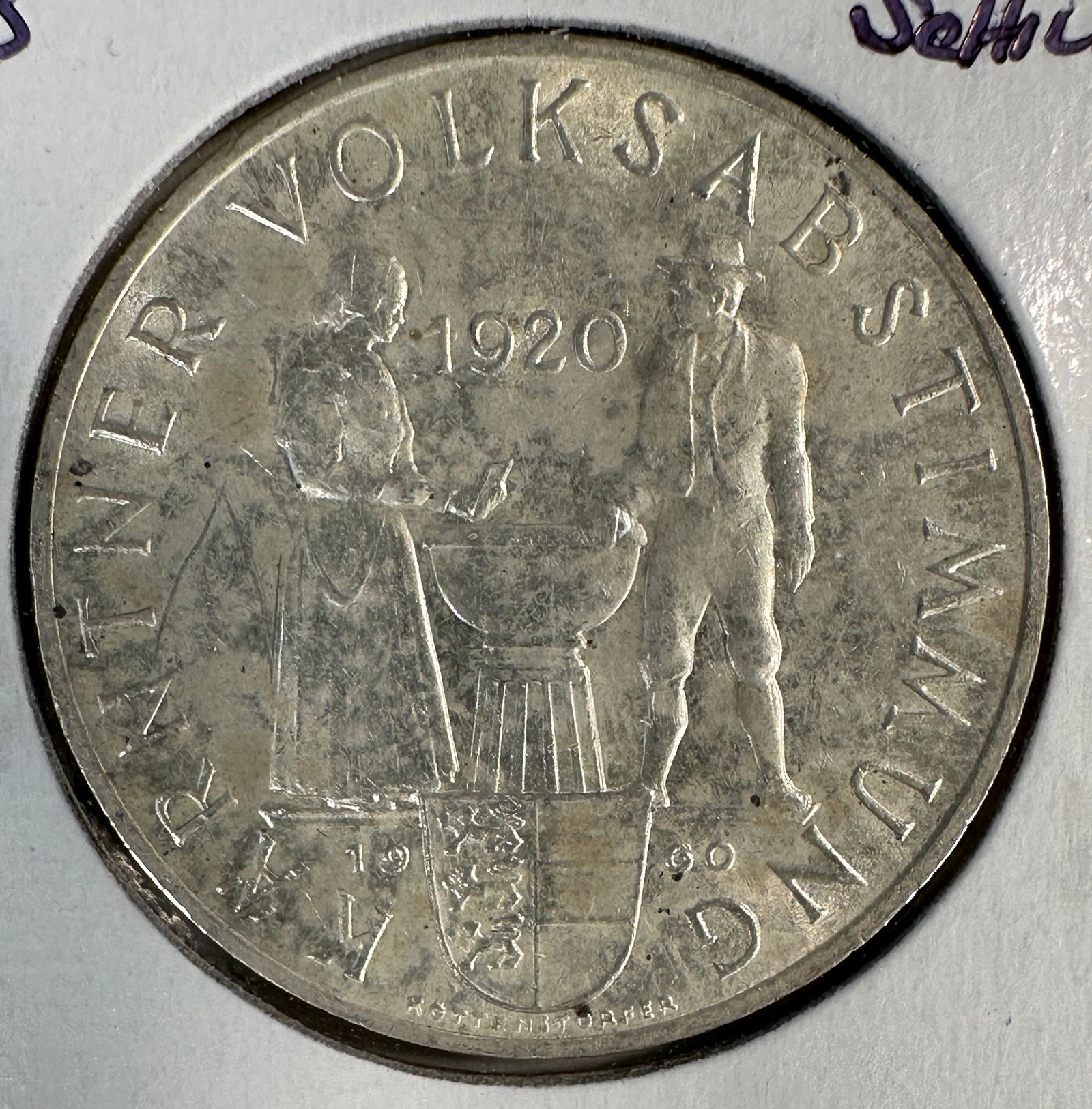 Austria 1960 25 Schilling .800 Silver Coin (1 of 2)