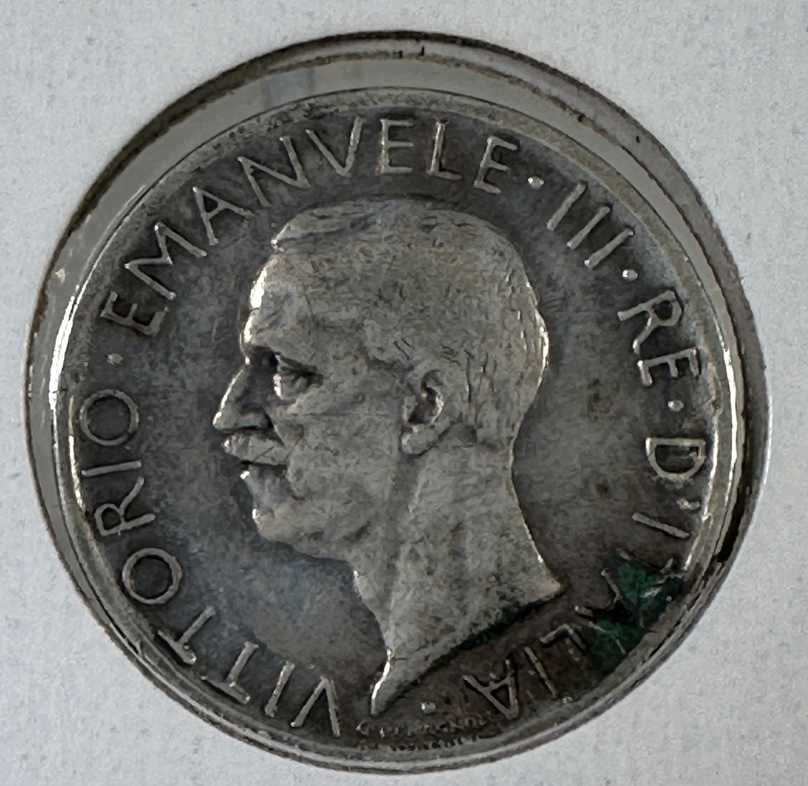 1927 Italy 5 Lira .835 Silver Coin - Vittorio Emanuele III: Item(s) as titled. Ungraded; condition varies. See images.