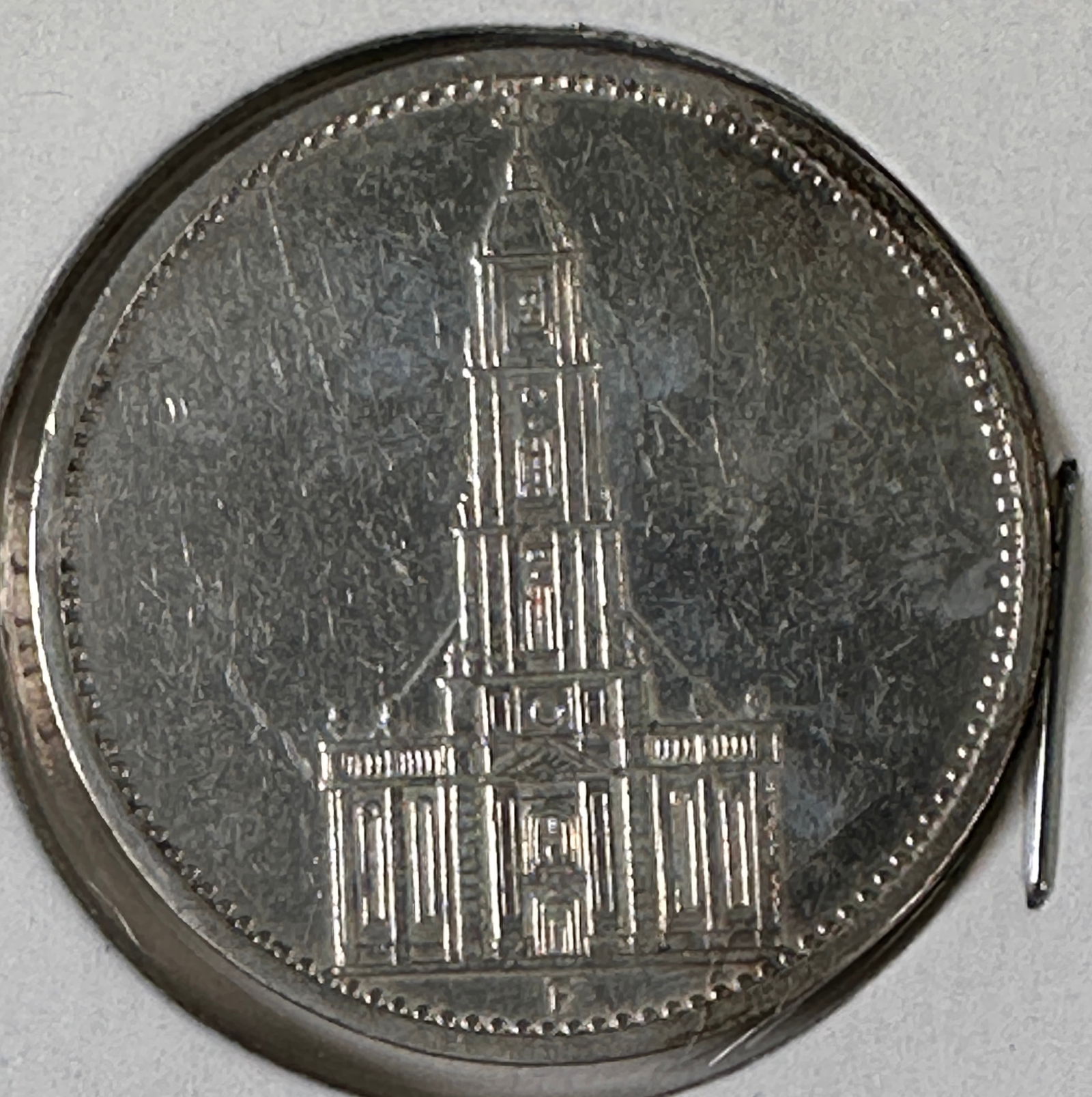 1934 Nazi Germany 5 Reichsmark .900 Silver Coin: Item(s) as titled. Ungraded; condition varies. See images.