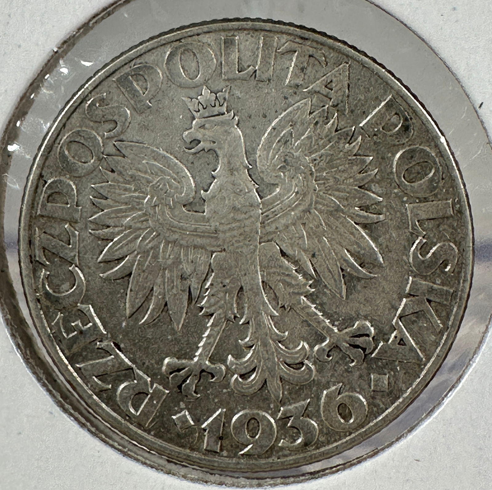 1936 Poland 2 ZÃ…â€šote .750 Silver Coin: Item(s) as titled. Ungraded; condition varies. See images.