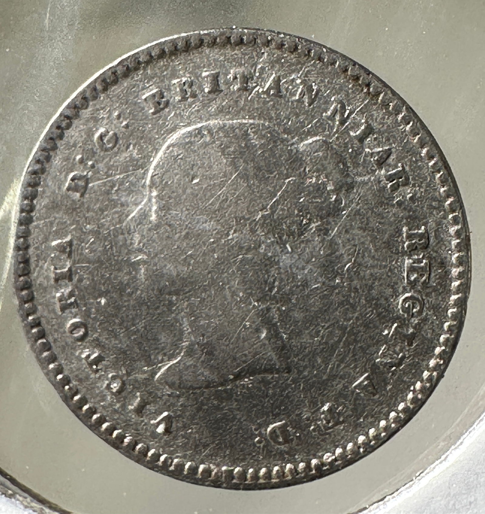 1838 Great Britain 2 Pence .925 Silver Coin - Young Queen Victoria: Item(s) as titled. Ungraded; condition varies. See images.