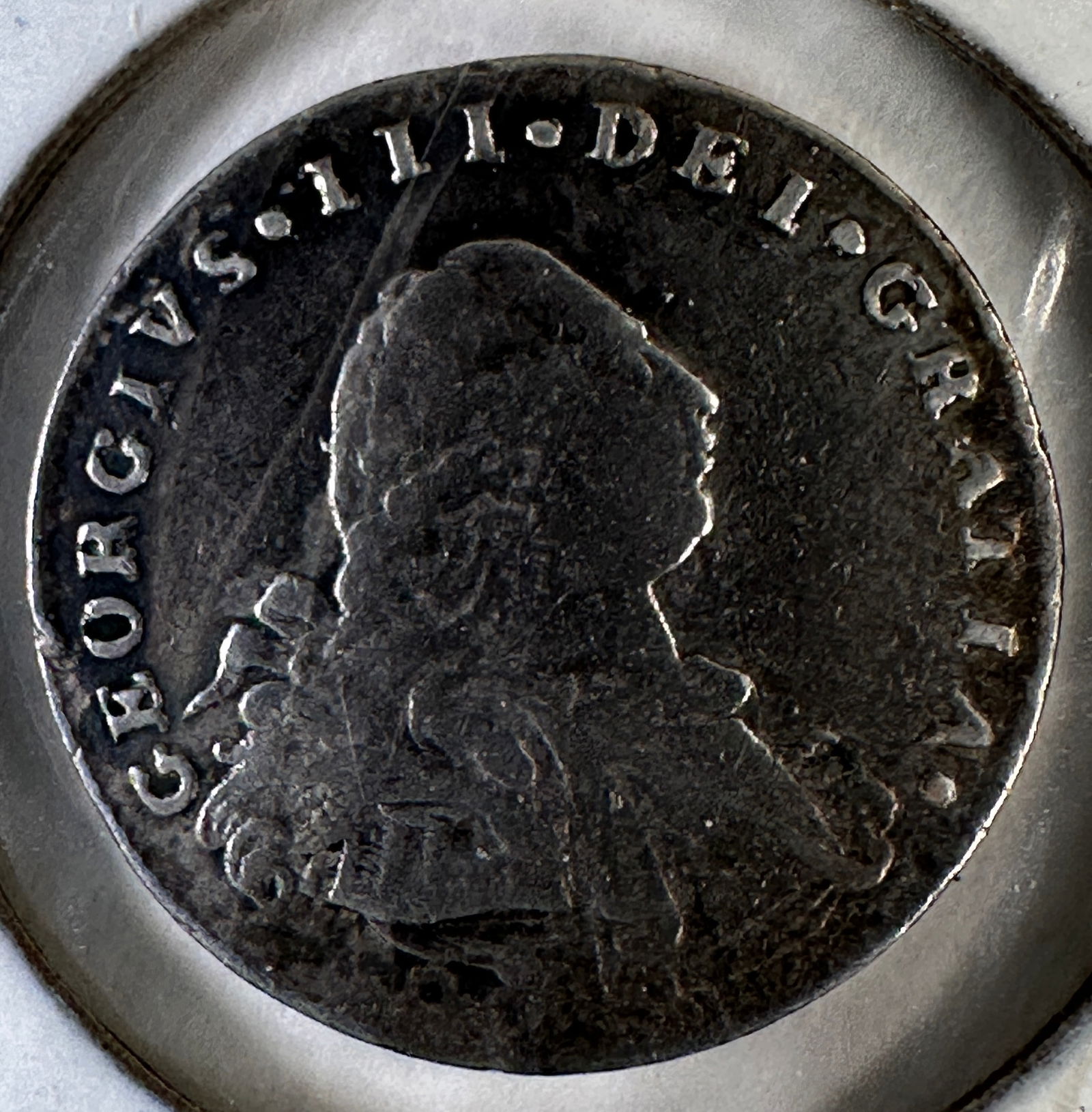 1800 Great Britain 2 Pence .925 Silver Coin - George III (1 of 2)