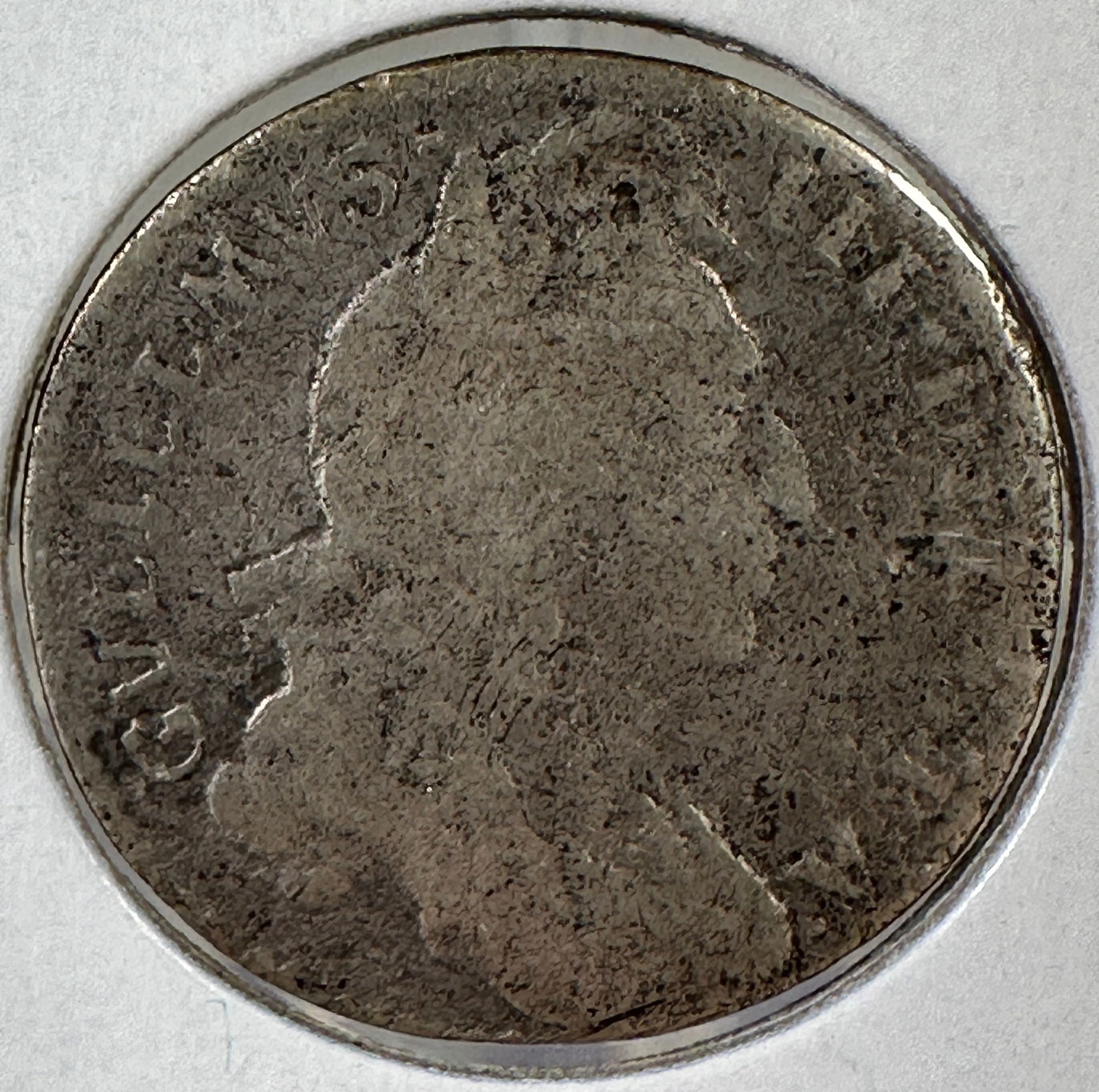 1696 Great Britain Sixpence, William III, .925 Silver (1 of 2)