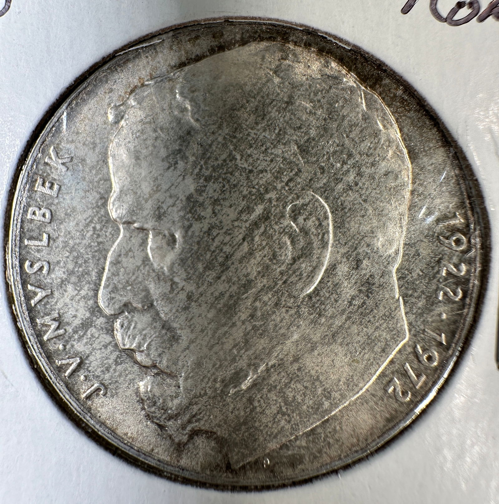 1972 Czechoslovakia 50 Korun .700 Silver Coin (1 of 2)