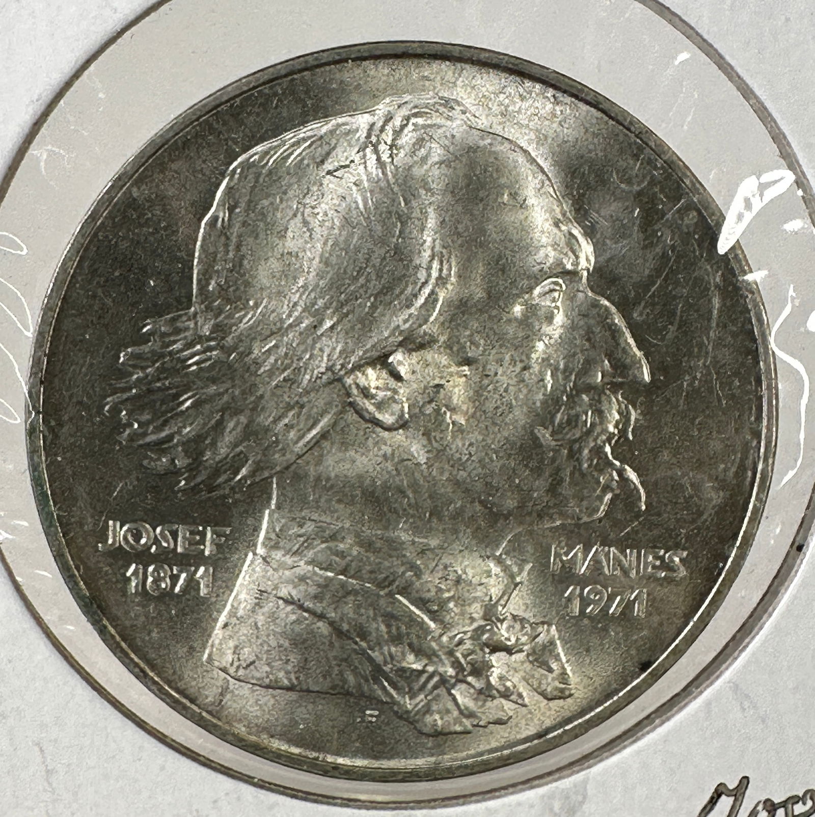 1971 Czechoslovakia 100 Korun .700 Silver Coin - Josef Manes: Item(s) as titled. Ungraded; condition varies. See images.