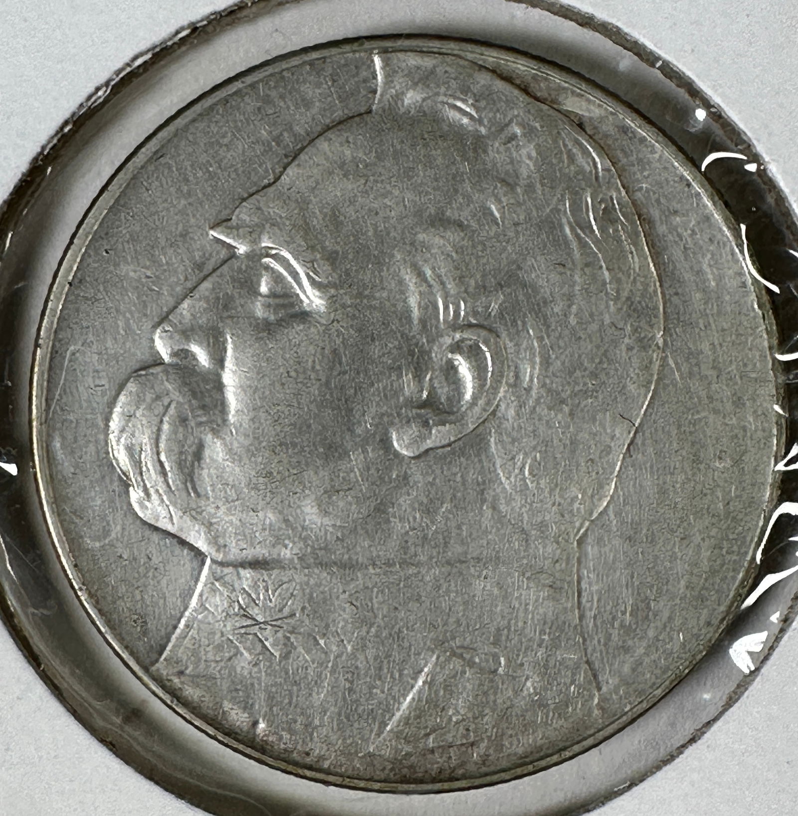 1936 Poland 10 Zlotych .750 Silver Coin - JÃ³zef PiÅ‚sudski (1 of 2)