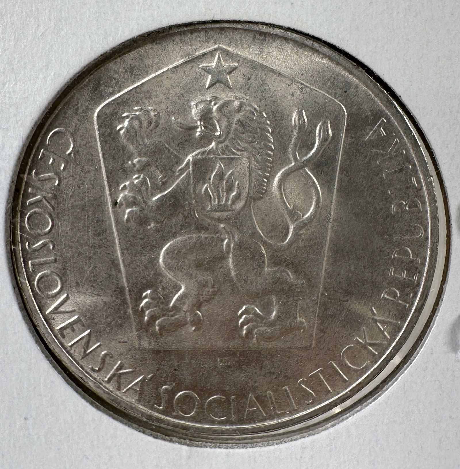 1964 Czechoslovakia 10 Korun .500 Silver Coin: Item(s) as titled. Ungraded; condition varies. See images.
