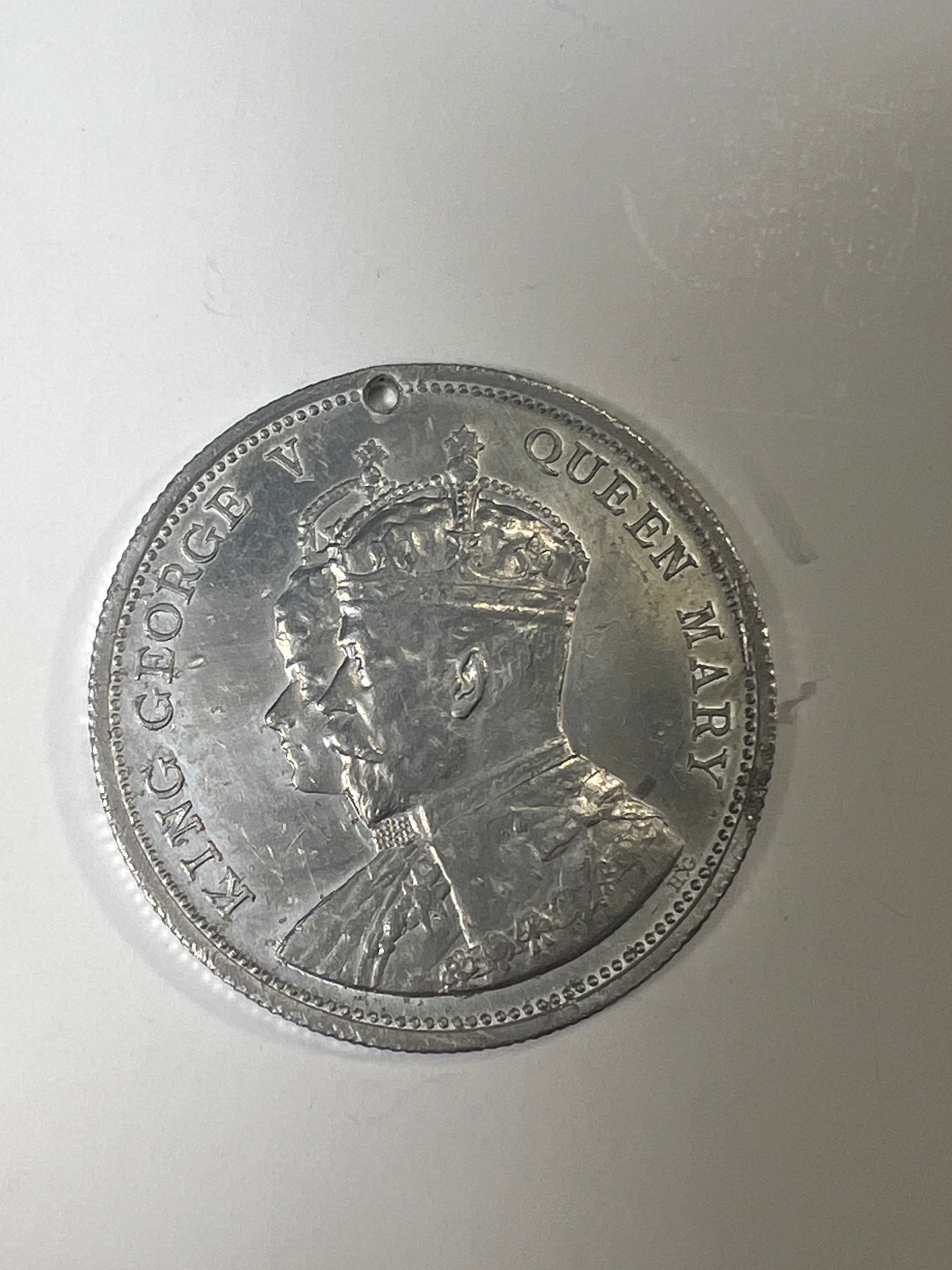 1911 George V & Queen Mary Coronation Medal (1 of 2)