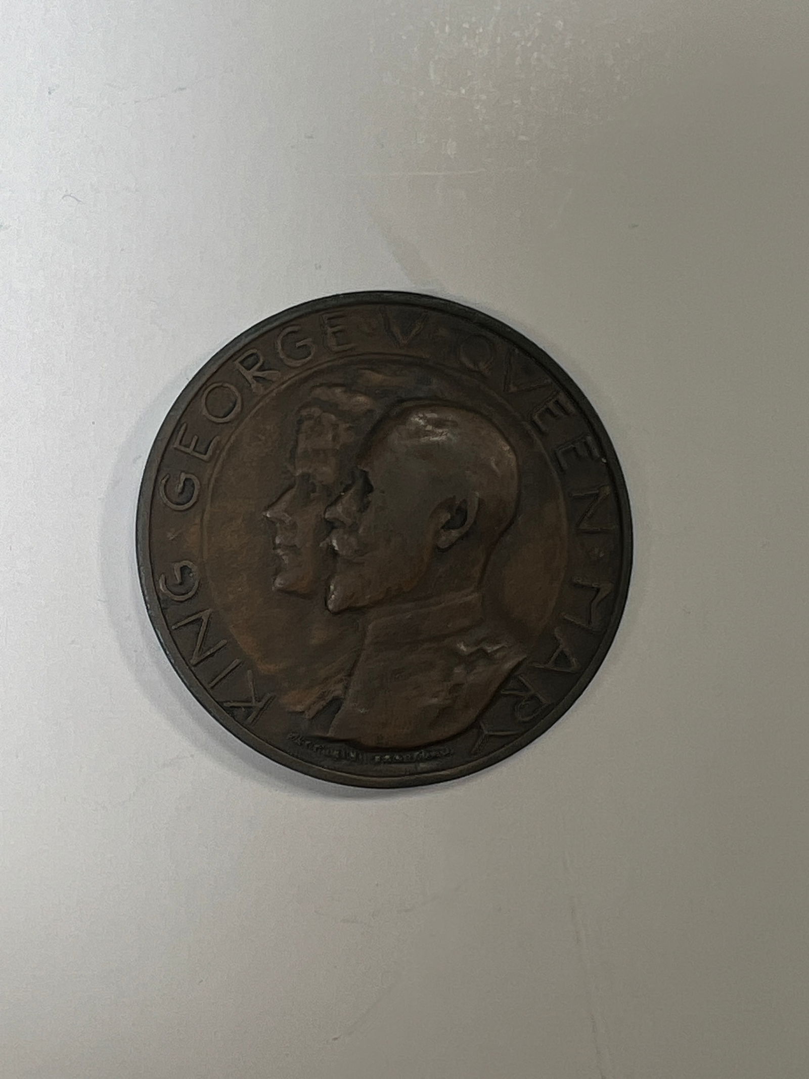 King George V and Queen Mary Coronation Bronze Medal (1 of 2)
