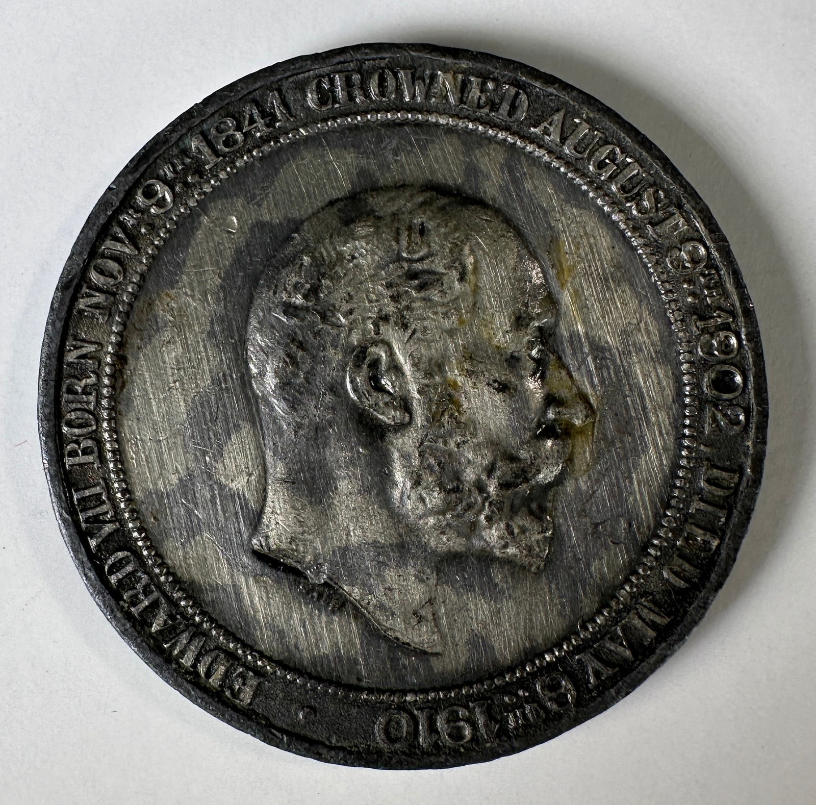 Edward VII Memorial Medal, 1910 (1 of 2)