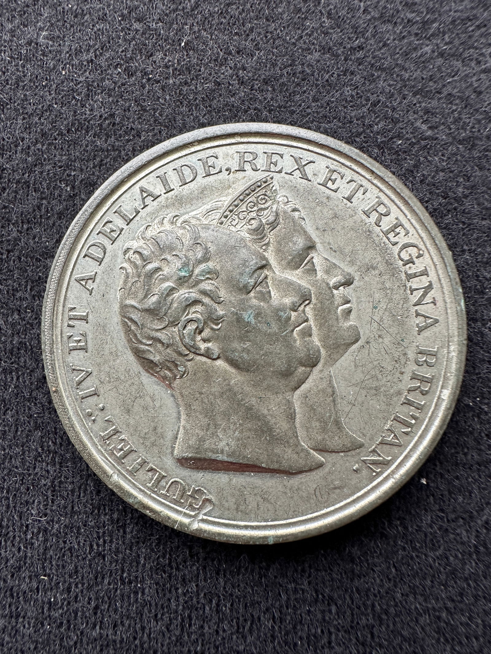 1831 Coronation of King William IV and Queen Adelaide Silver Medal (1 of 2)