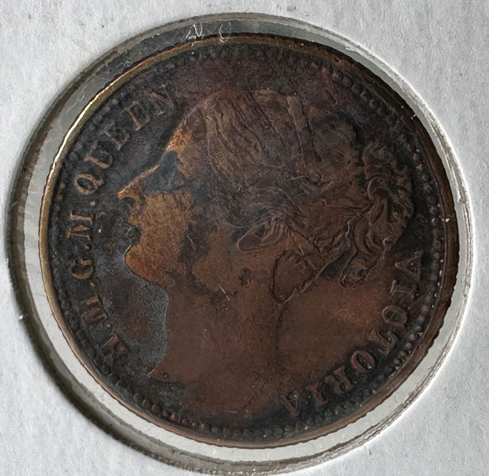 May 1862 Great Britain Opening Crystal Palace Exhibition Medal (1 of 2)