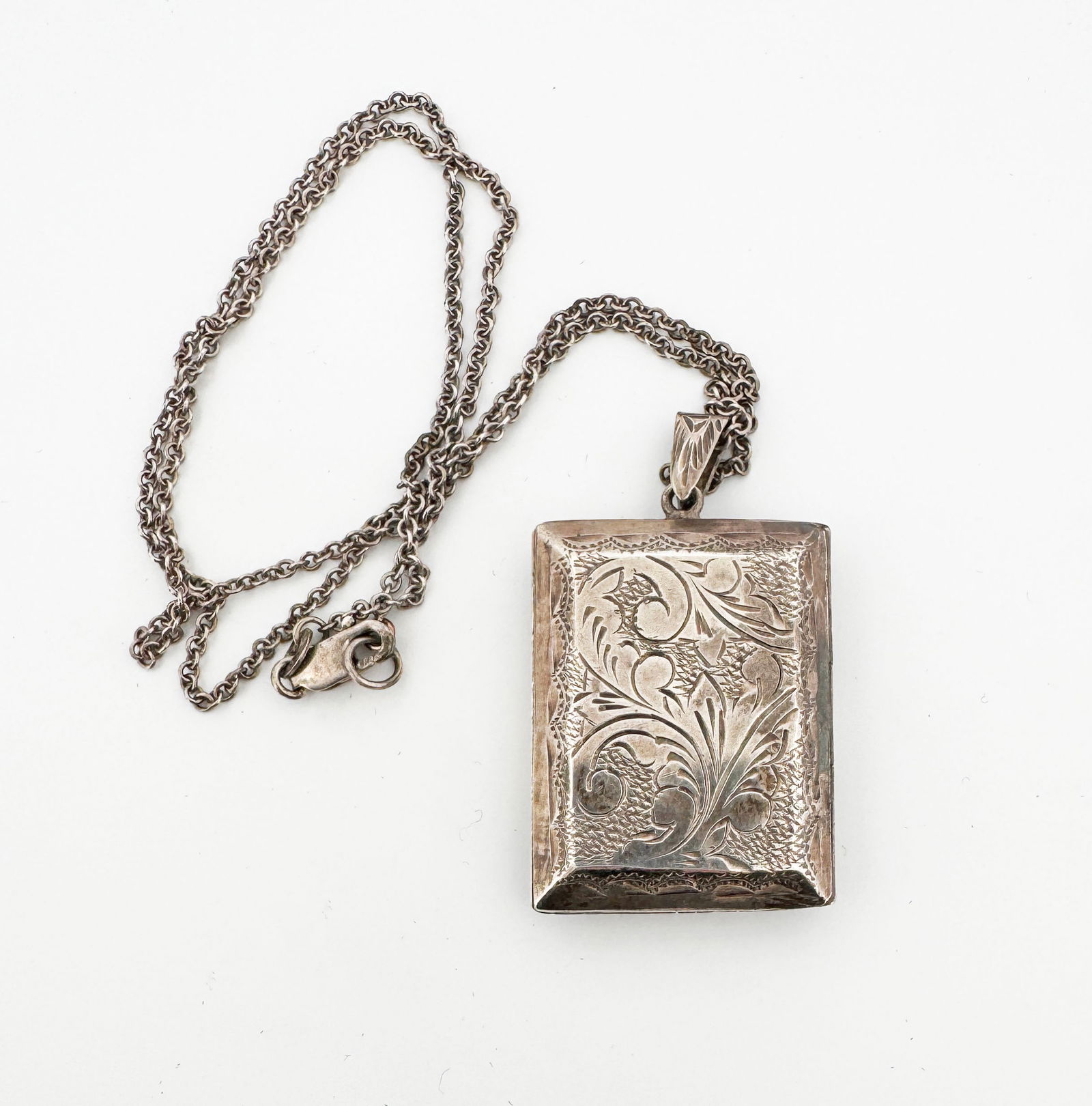 Engraved Sterling Locket (1 of 3)