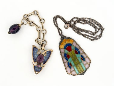 Silver Jewelry: Enamel & Plique a Jour