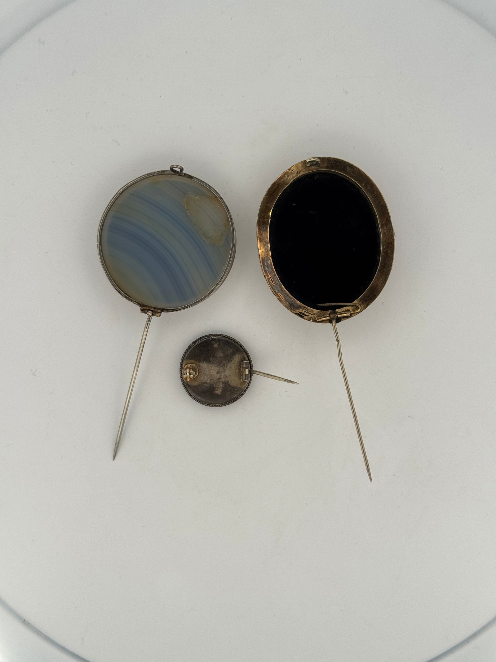 Three Micro Mosaic Brooches - 5