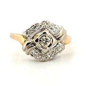 14k Diamond Ring