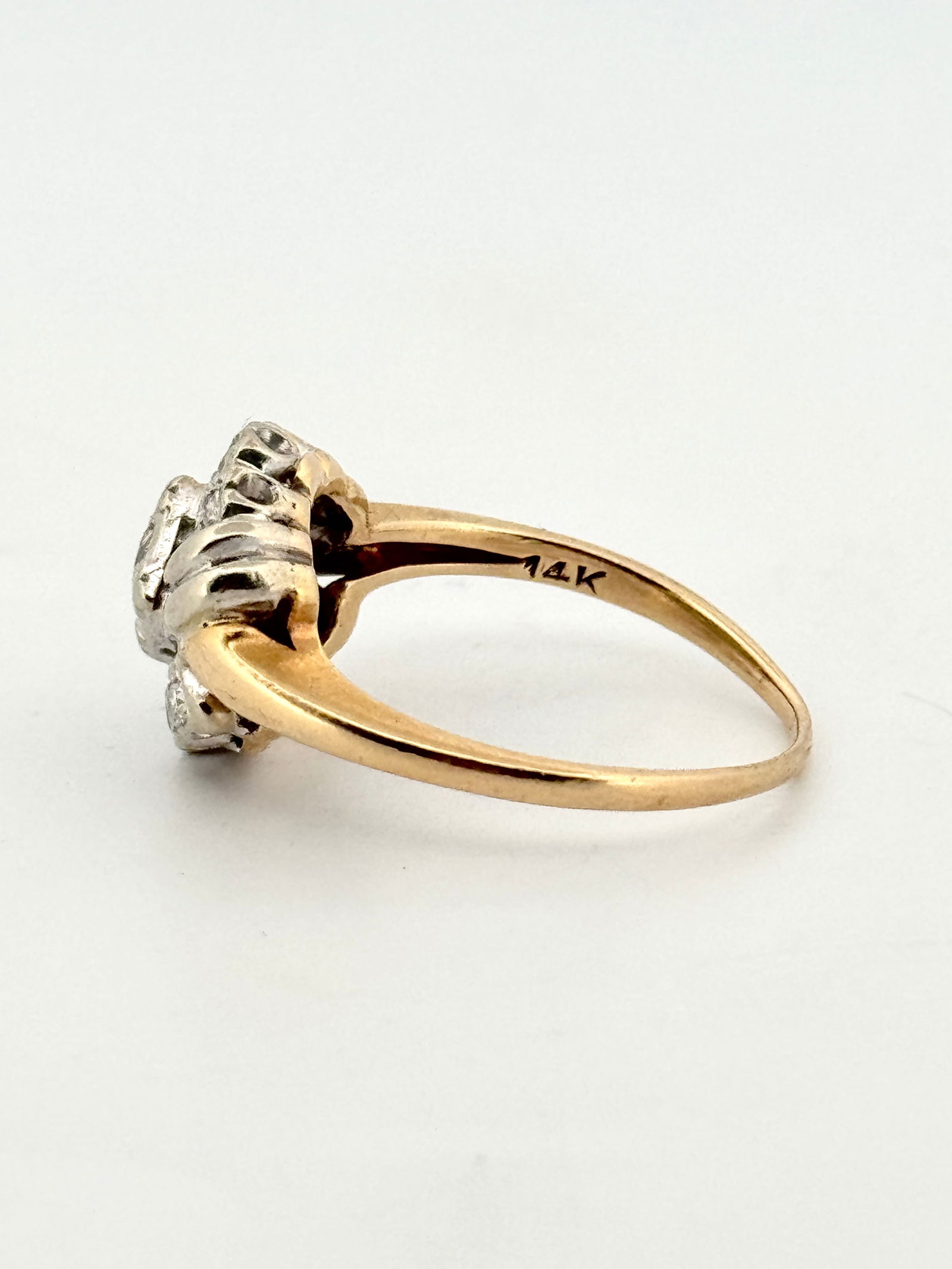 14k Diamond Ring - 3