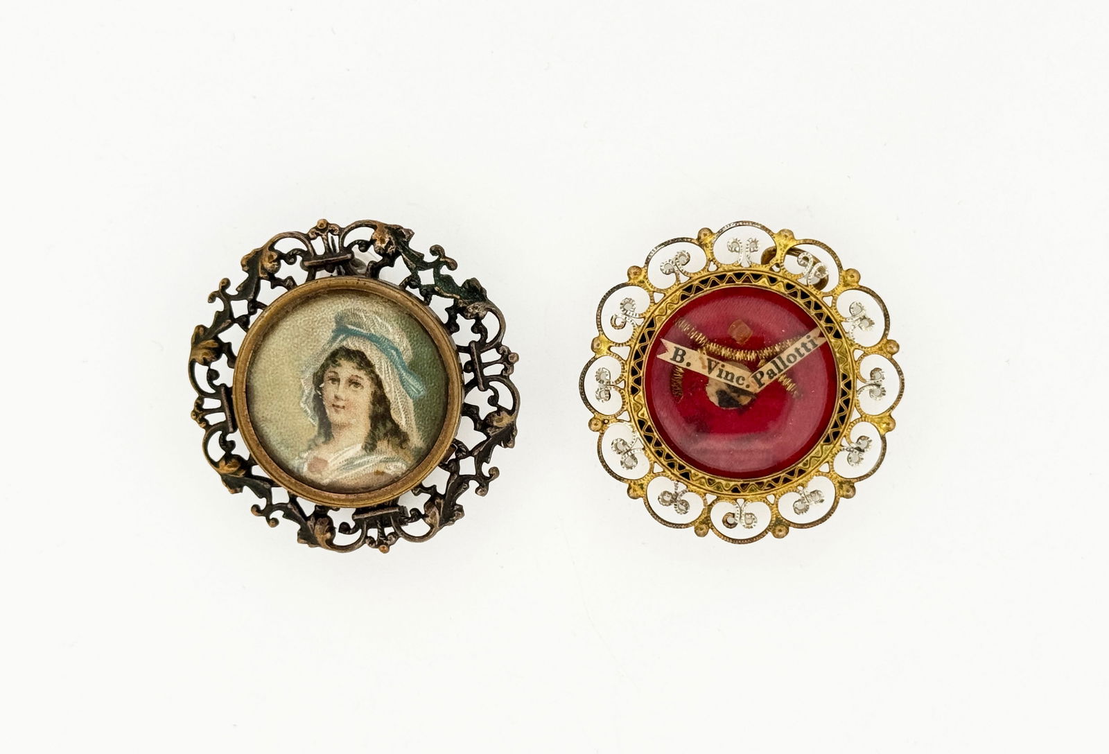 Two Silver Shadow Boxes: 13.9 glargest 2.25"