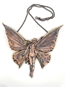 Yaakov Heller Sterling Silver Fairy Necklace