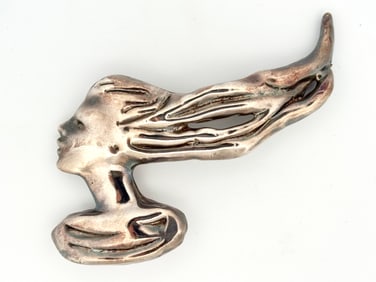 Yaacov Heller Sterling Silver Brooch