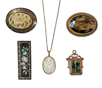 Brooch and Necklace Assortment