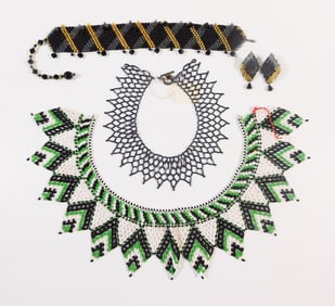 Group of Vintage Beaded Jewelry