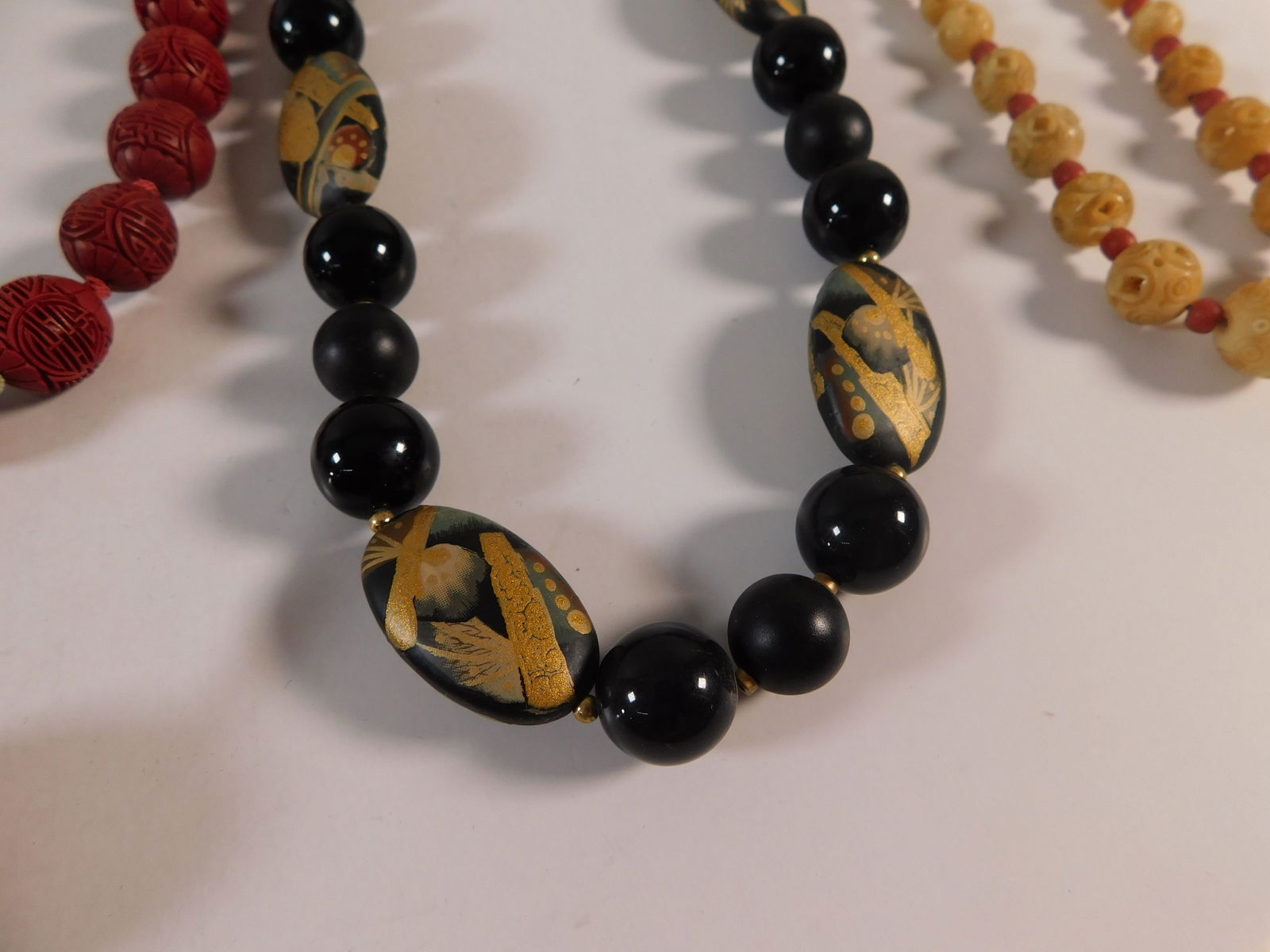 Four Beaded Necklaces & Earrings - 3