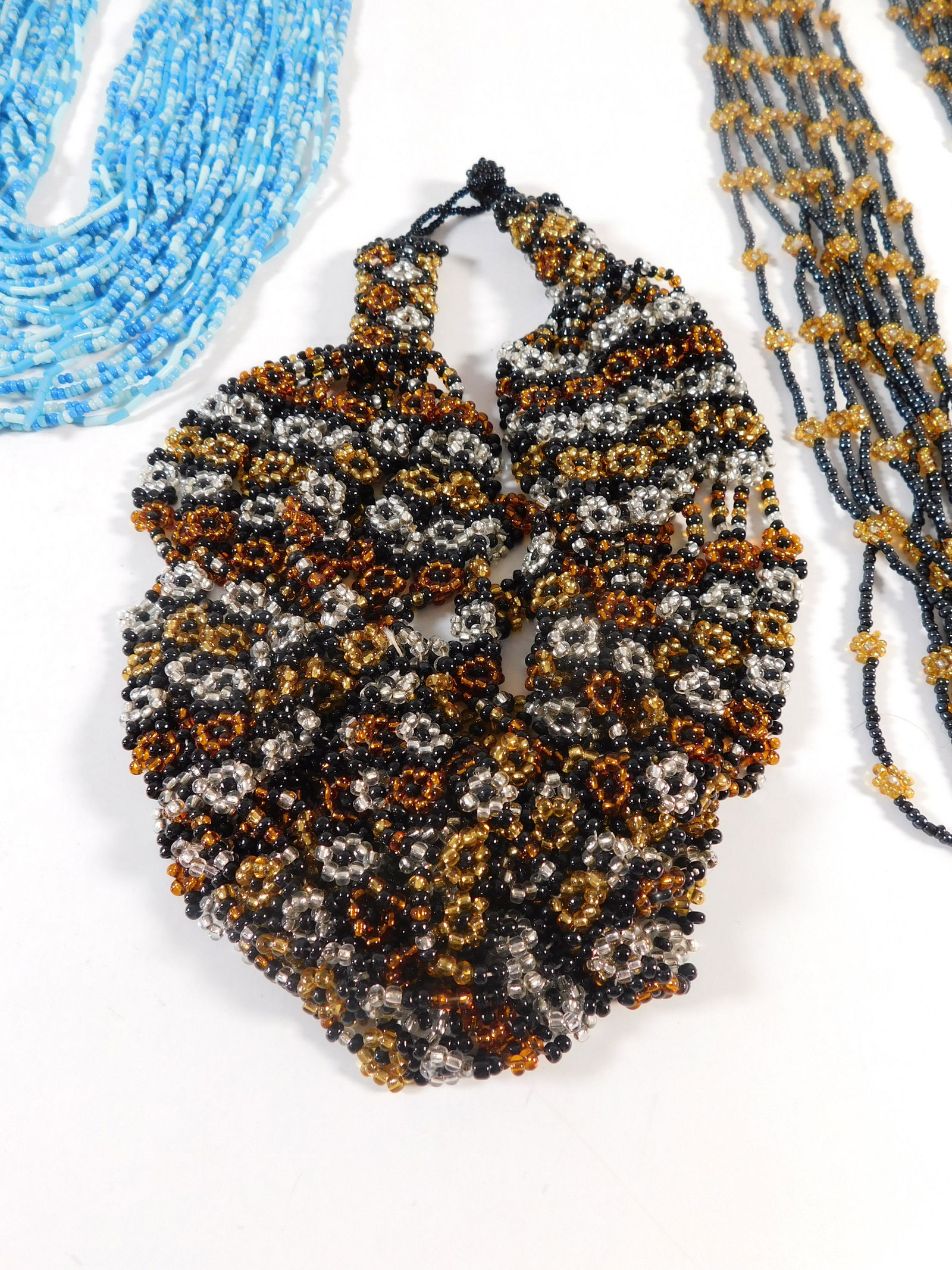 Three Beaded Necklaces - 4