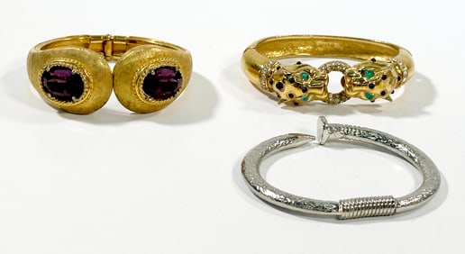 Three Costume Bracelets