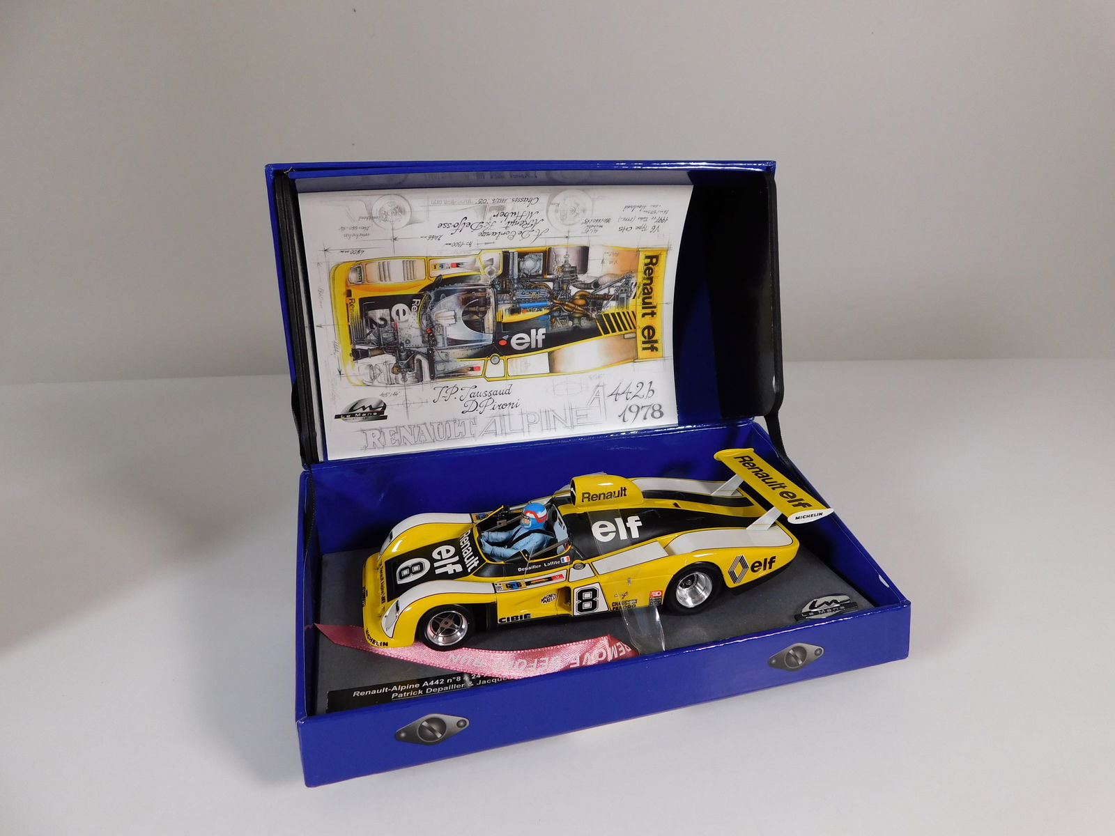 Le Mans Miniatures Renault-Alpine A442 #8 - 1977 (1 of 15)