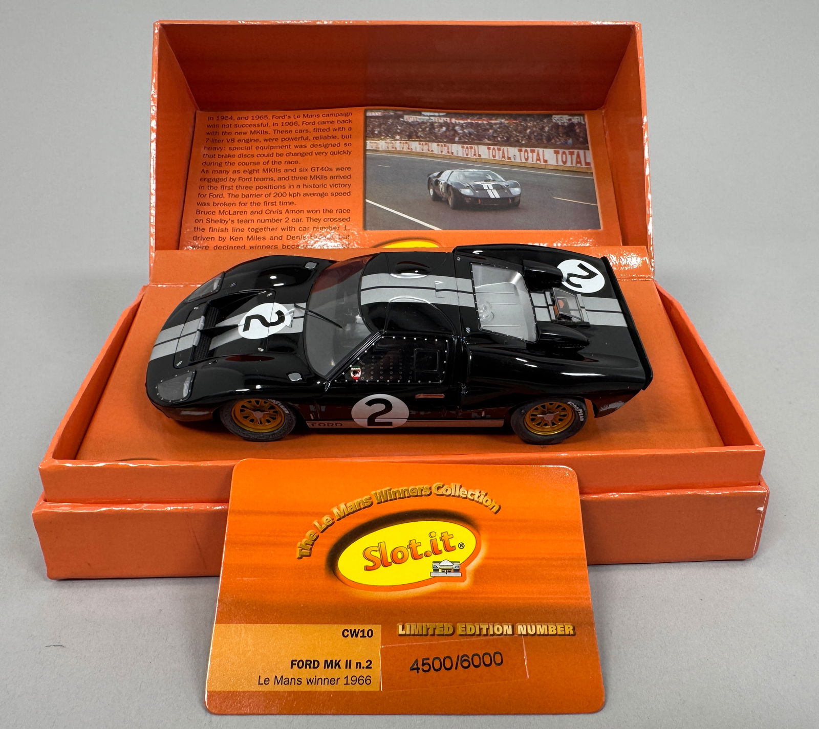 Slot.it Ford MK II 1st Le Mans 1966 #2 (1 of 9)