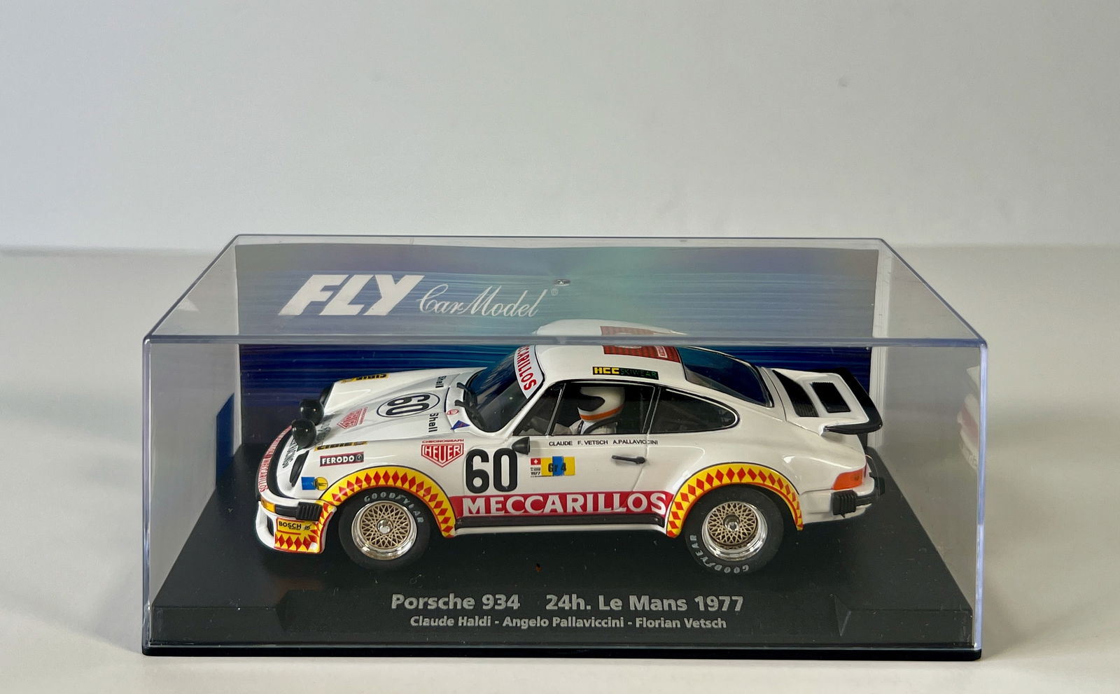Fly Car Model Porsche 934 24h Le Mans 1977 #60 (1 of 5)