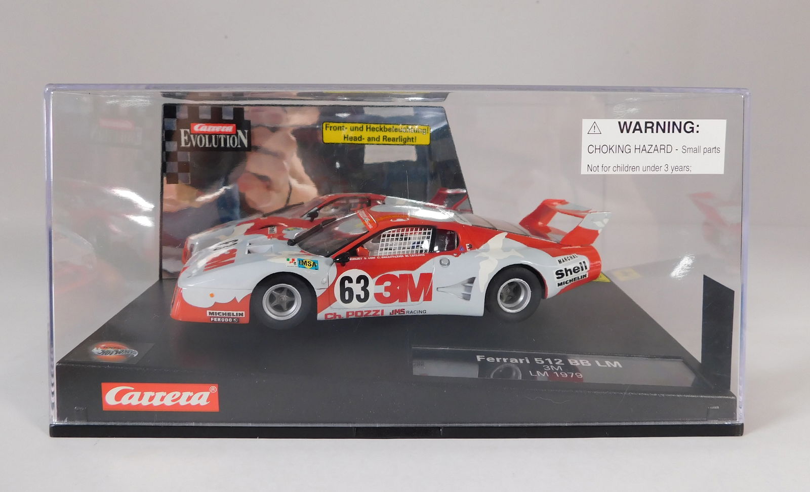 Carrera Evolution Ferrari 512 BB LM 1979 #63 (1 of 8)